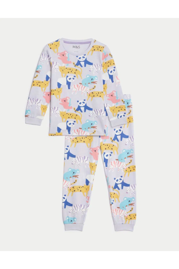 Pure Cotton Long Sleevee Pajama Set