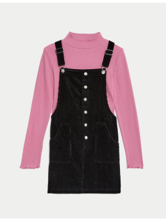 2-Piece Blouse and Vest Set