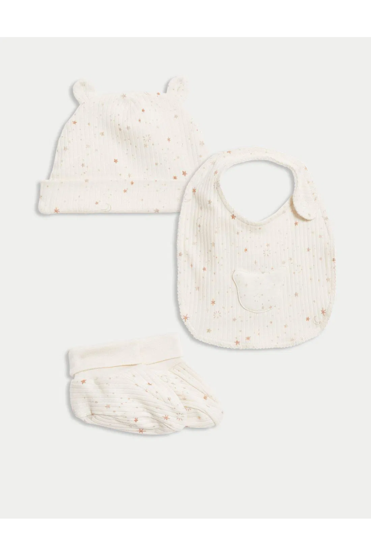 Pure Cotton 3-Piece Accessory Set