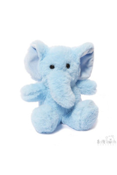 BLUE ELEPHANT TOY (15cm)