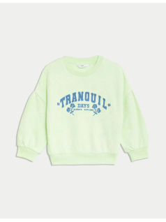 Batik Patterned Sweatshirt