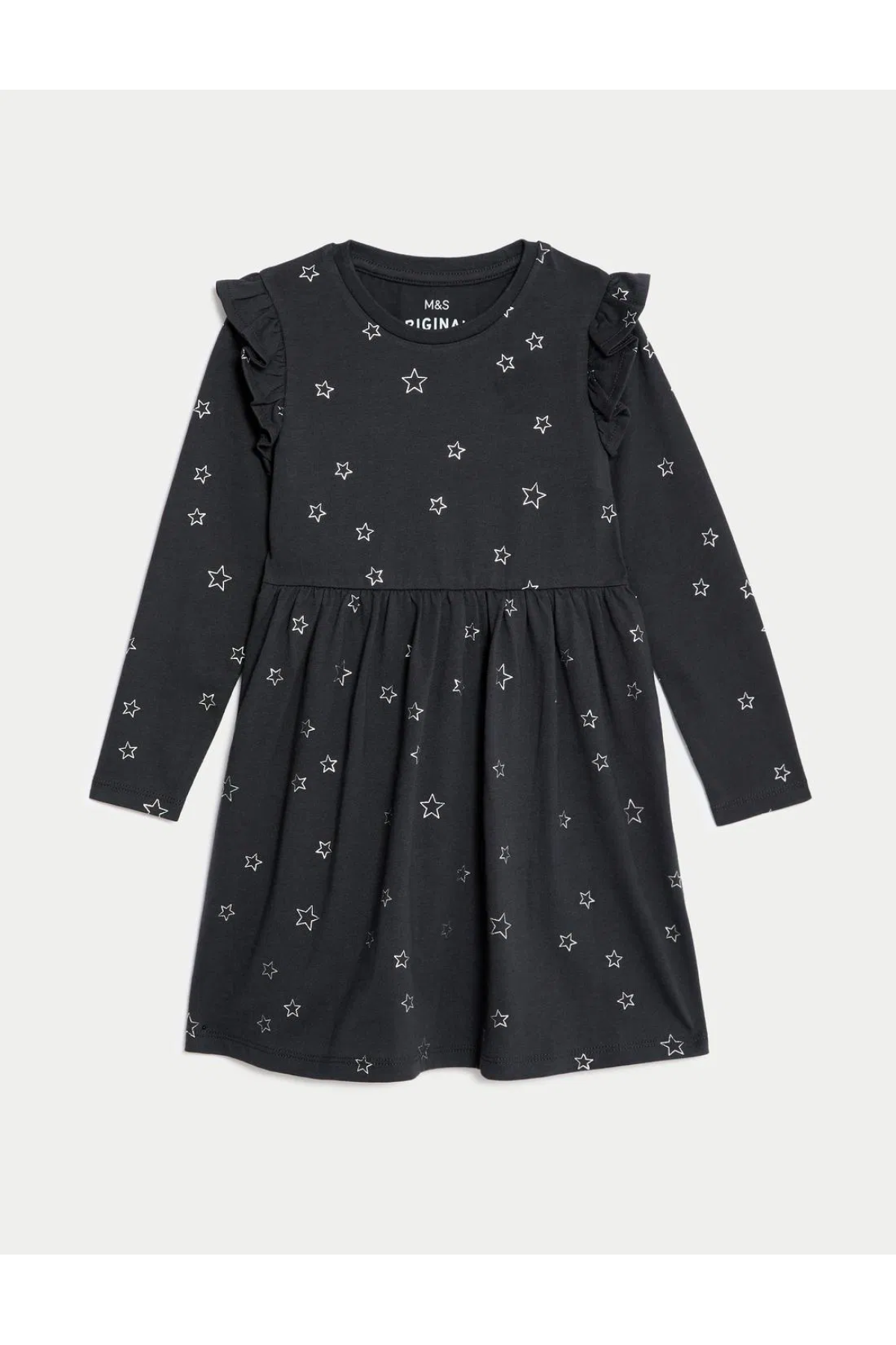 Pure Cotton Star Patterned Dress