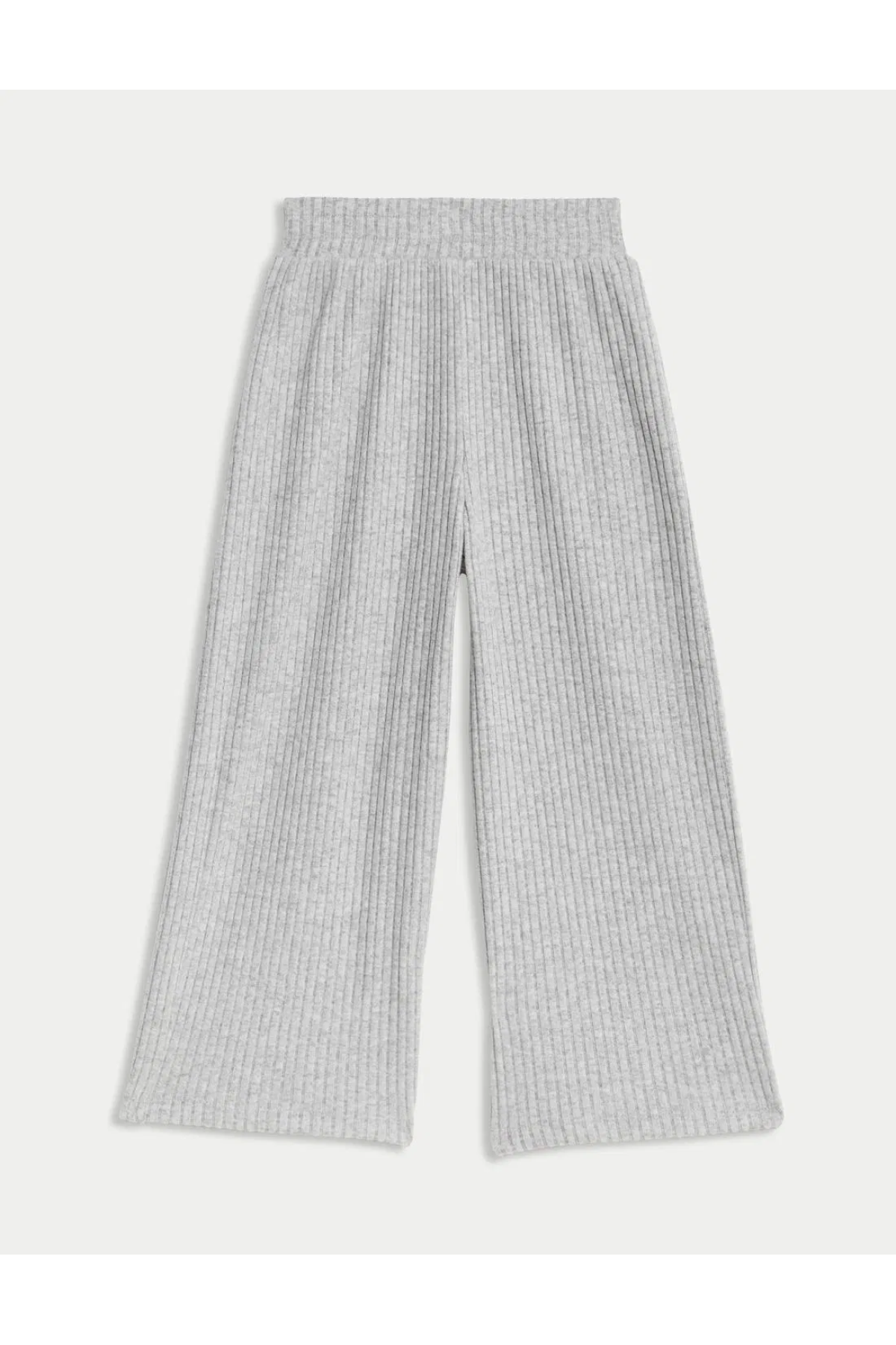 Ribbed Wide Legs Trousers